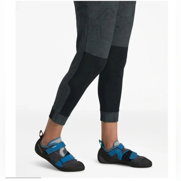 THE NORTH FACE Beyond the Wall Asphalt Grey Topo Print Pants size large - Picture 4 of 15